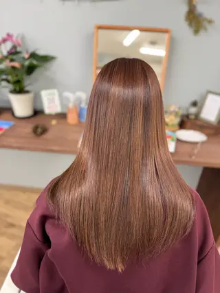 ロング bloomPremium所属・岡山美容院bloom HONOKAのヘアスタイル