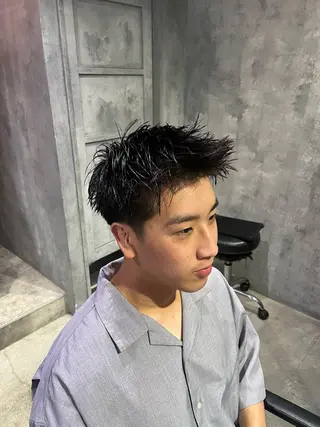 ショート メンズ 🔥特殊パーマ🔥 歩夢のヘアスタイル