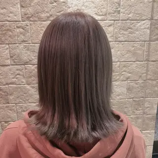 ミディアム 中谷 明日香のヘアスタイル