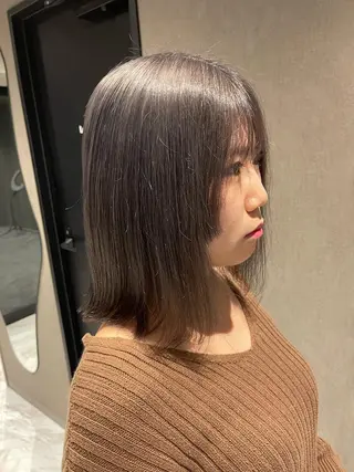 ミディアム カラー 透明感カラー/艶髪/ エクステ/HIROのヘアスタイル