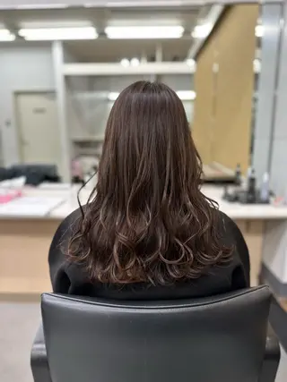 ロング カラー 似合わせ小顔カット 🌟神谷 ヨシタカのヘアスタイル