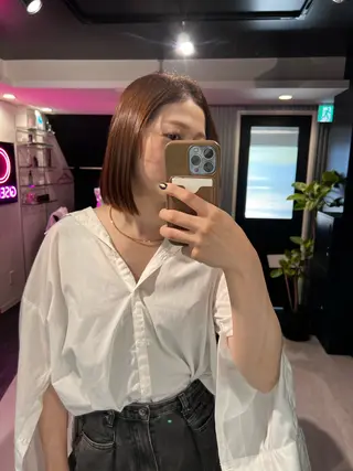 ショート オトナかわいい♡◌ ⑅⃝*GISELLEのヘアスタイル