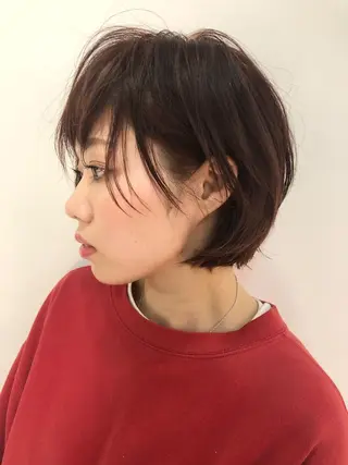 ショート カラー sato yoshikiのヘアスタイル