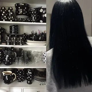 ロング カラー デザインカラーハイト ーン/konomiのヘアスタイル