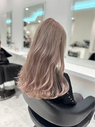 カラー 海外トレンドヘア🤍 sumireのヘアスタイル