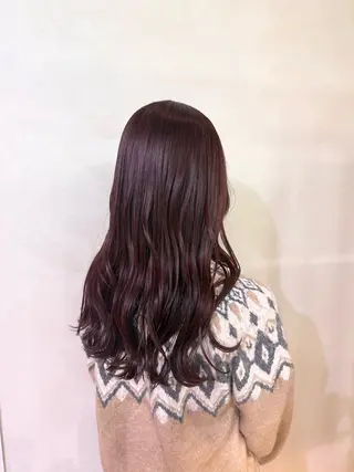 カラー 都築 明日香のヘアスタイル