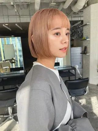 ショート カラー ☘️em HAIR 内藤光哉🍀のヘアスタイル