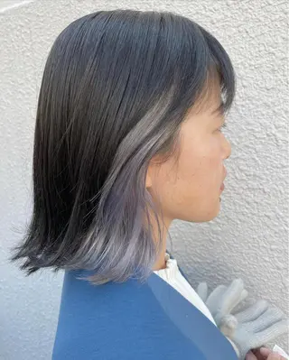 ミディアム 透明感ハイライト◎ 伊藤夏海のヘアスタイル