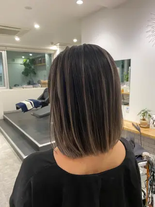 ショート カラー JILBLAN京都 ショート/ハイライトのヘアスタイル