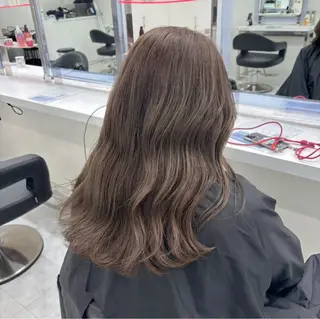 ミディアム 大人っぽ上品🤍韓国 レイヤー🤍ふうがのヘアスタイル