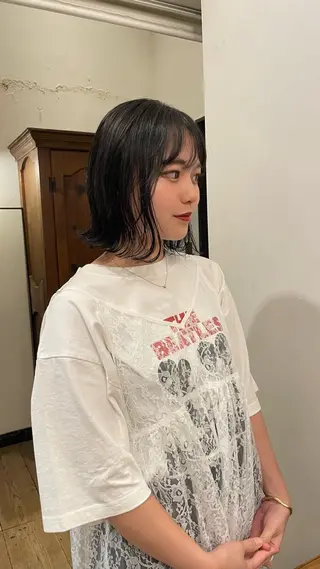 ミディアム カラー 原宿/ケパーマ 🧺ユウマのヘアスタイル