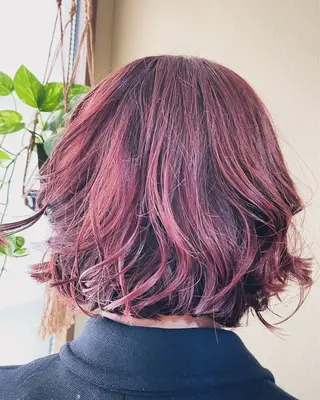 ショート カラー パーマ 溝口 優希のマツエク・マツパデザイン