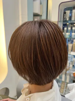 ミディアム カラー パーマ ヘアアレンジ メンズ 堀井 凌平のヘアスタイル