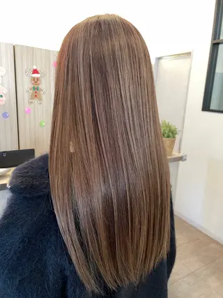 ロング カラー salowin suite 柏所属・髪質改善特化 専門美容師オクダ♂のヘアスタイル