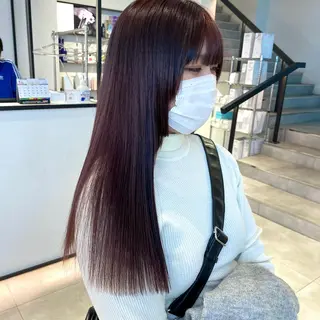 ロング カラー HAIR&NAIL KANAのネイルデザイン