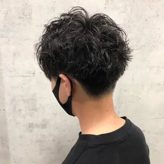 ショート パーマ メンズ ⭐️TOSHIKI メンズパーマオタク⭐のヘアスタイル