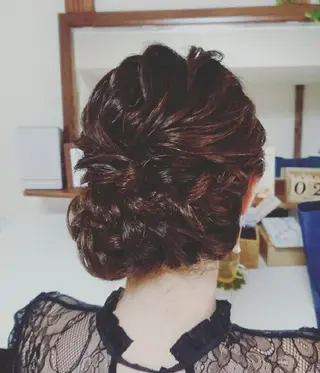 ヘアアレンジ scinrire サンリールのマツエク・マツパデザイン