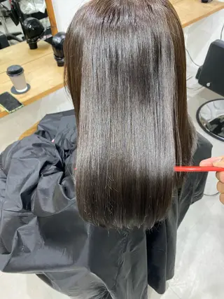 ミディアム カラー 銀座⚜️【脱白髪染め 美髪矯正】トグチのヘアスタイル