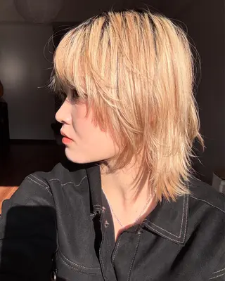 ミディアム saki/Insta fleur_sakiのヘアスタイル