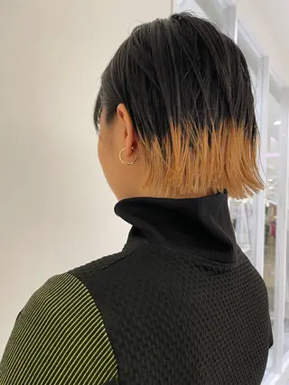 ショート カラー ショート/ボブ/ 吉祥寺/ryoのヘアスタイル