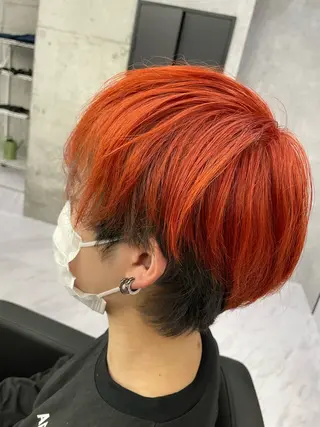 カラー アキラ 渋谷/モデル募集中のヘアスタイル