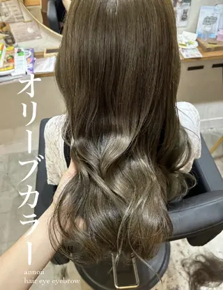 ミディアム annoii hair eye nail所属・annoiiヘア・マ ツゲ・眉毛・耳つぼのヘアスタイル