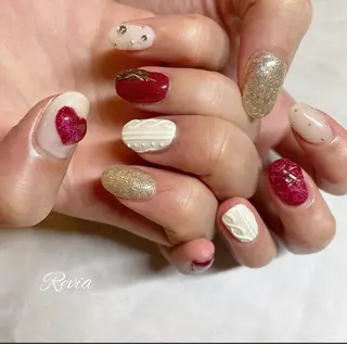 ネイル revia所属・ERI Nailistのネイルデザイン