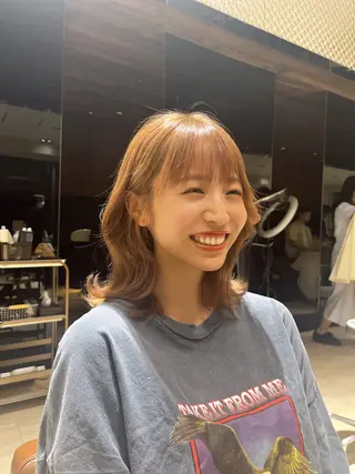 セミロング カラー 吉祥寺エクステ 🌟hiraiのヘアスタイル