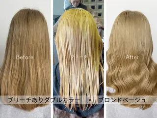 セミロング SARAJU 仁川店【カラー特化】のヘアスタイル