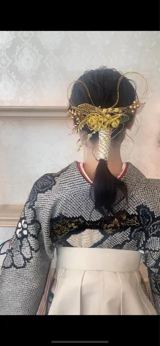 ロング ヘアアレンジ 艶カラー🌸アレンジ 🌹Sally🕊️のヘアスタイル