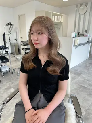 ロング LITTY所属・🤍 RIKO / LITTYのヘアスタイル