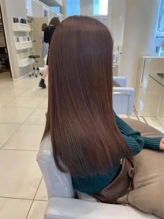 ロング カラー 【縮毛矯正特化】 kyokaのヘアスタイル