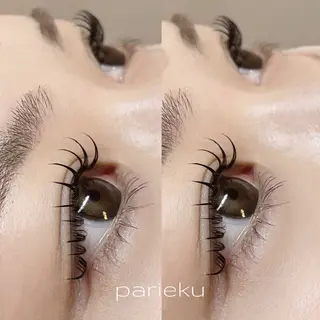 マツエク・マツパ Mell Yuuna ♡パリエク /束感のマツエク・マツパデザイン