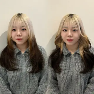 ロング 谷 亜澄のヘアスタイル