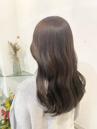 ロング カラー 髪質改善カラー🤍 エクステ✨君島由実子のヘアスタイル