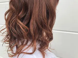 セミロング カラー 金沢市/美容師/ 岡島由希美のマツエク・マツパデザイン