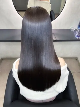 ロング カラー 新宿/美髪矯正 髪質改善/韓国風山本のヘアスタイル