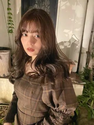 セミロング カラー ヘアアレンジ SALOWIN原宿ash店所属・理想のハイトーンへ 🌙サイダサキのヘアスタイル