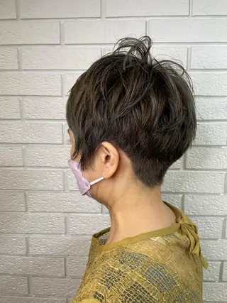 ショート カラー ニュアンスデザイン✄ YOU♡のヘアスタイル