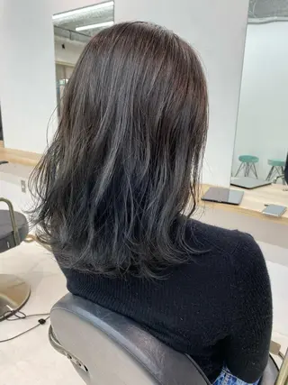 ミディアム カラー ハイトーン特化🌟 仲川和人のヘアスタイル