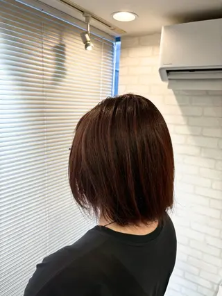 カラー め いのヘアスタイル