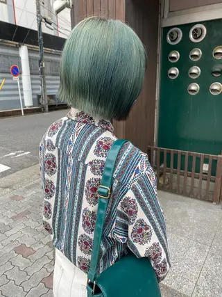 ミディアム カラー イチカワ ミオ/ minim hairのヘアスタイル