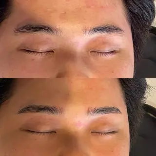 メンズ アイブロウ Libon所属・メンズパラレルブロウ 格好良くします佐藤の眉毛・アイブロウイメージ