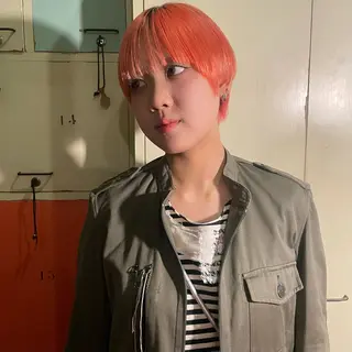 ショート カラー sourire  西大分所属・sourire西大分 ☘️いけだ　あおいのヘアスタイル