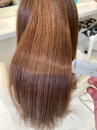 セミロング パーマ 💎髪質改善/縮毛矯 正特化💎鈴木一寿のヘアスタイル