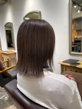 ミディアム カラー Felice Erikaのヘアスタイル