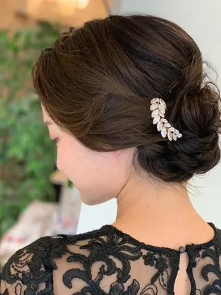 ロング ヘアアレンジ BRAIDS💎愛子 大人ハイライト💎のヘアスタイル