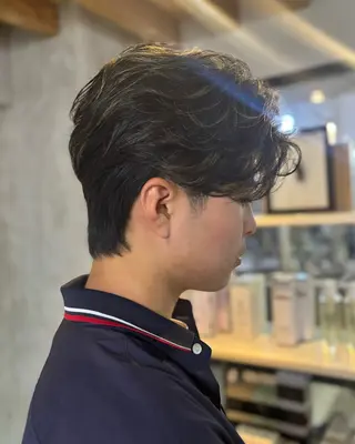 カラー パーマ メンズ SAKURA    gifu所属・✂️メンズ特化✂️ 大城聖瑠のヘアスタイル