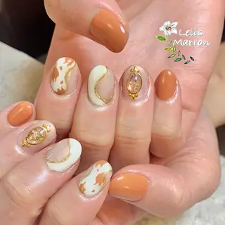 ネイル Lelis Marron所属・岸 侑李のネイルデザイン