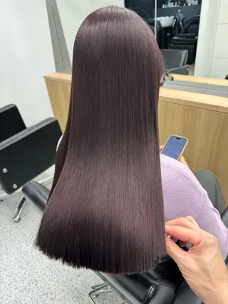 ロング カラー 韓国ヘア特化 TAKESHIのヘアスタイル